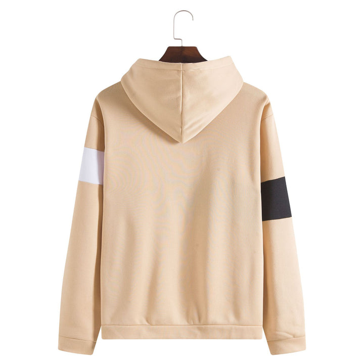 Herren Kapuzenpullover mit stilvoller Blockstreifen-Design und bequemer Passform Aliams