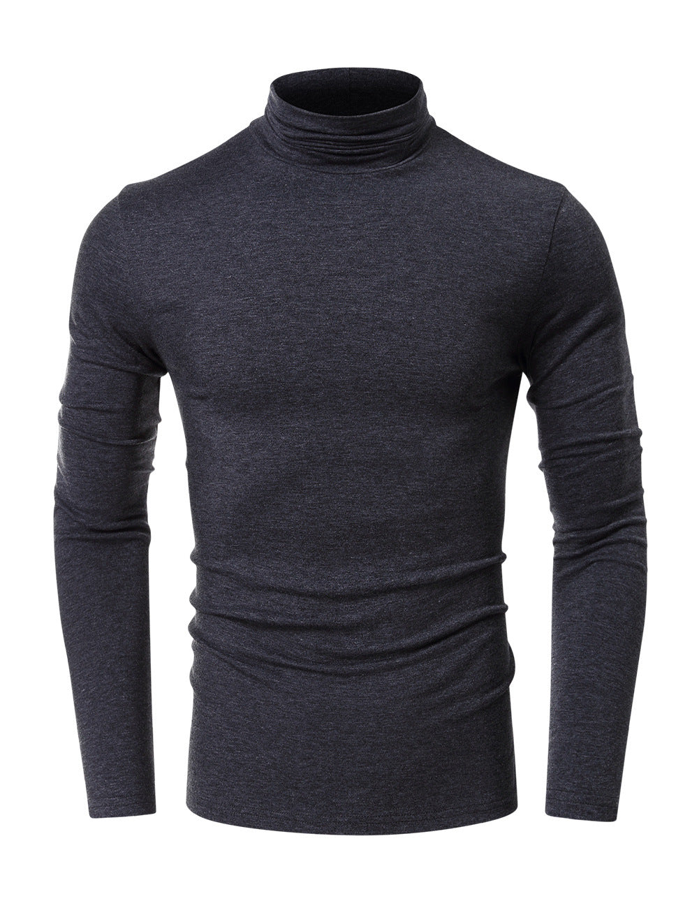 Herren Rollkragenpullover aus elastischem Baumwollmix Aliams