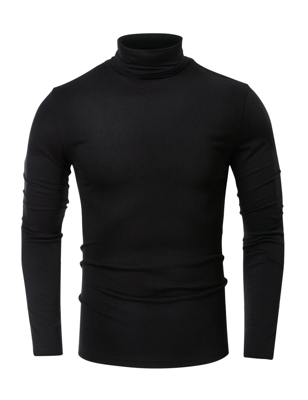 Herren Rollkragenpullover aus elastischem Baumwollmix Aliams