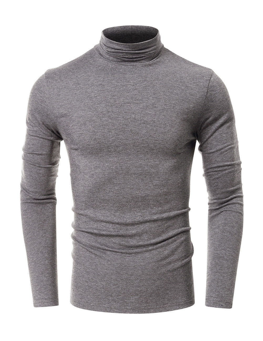 Herren Rollkragenpullover aus elastischem Baumwollmix Aliams
