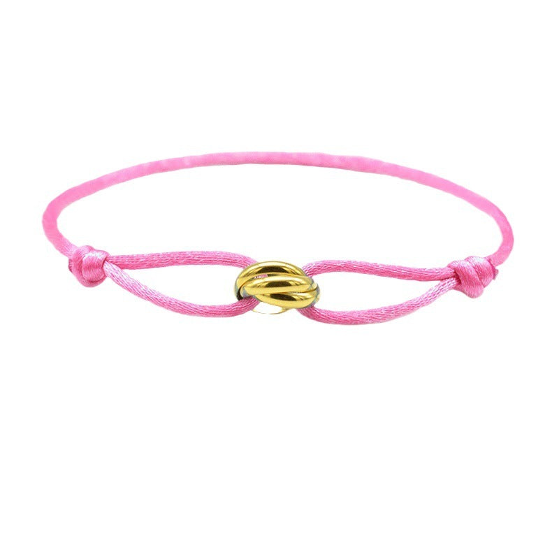 Aliams | Handgefertigtes Paar Edelstahl Diy Tragband