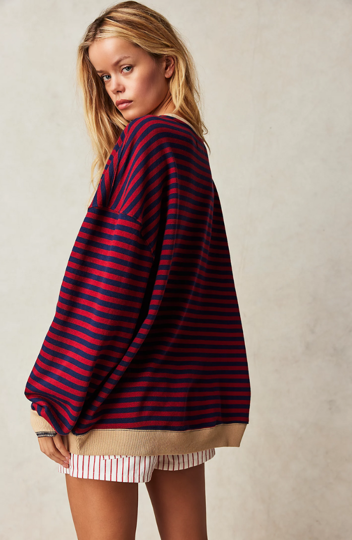 Sophenia | Striped Pullover