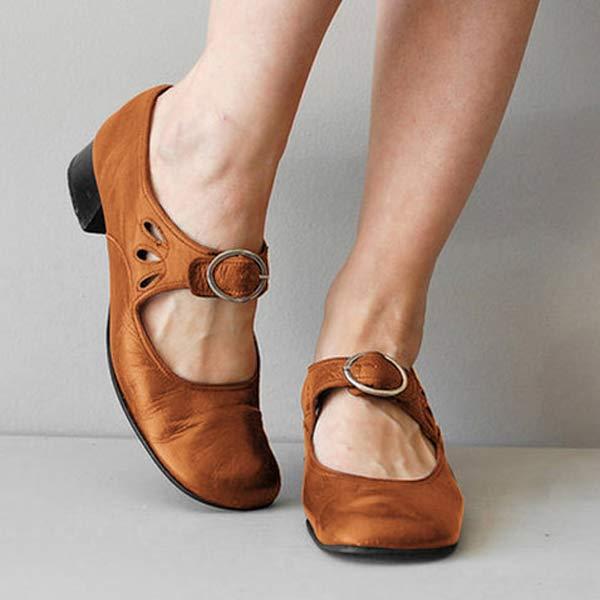 Aliams | Beatrice Keil Leder Orthopädische Schnallensandalen