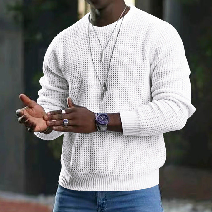 Herren Langarm Pullover - Bequem & Stylisch