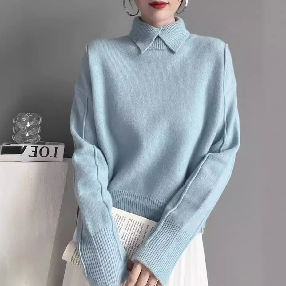 Damen Herbst-Strickpullover - Klassisch & Stilvoll