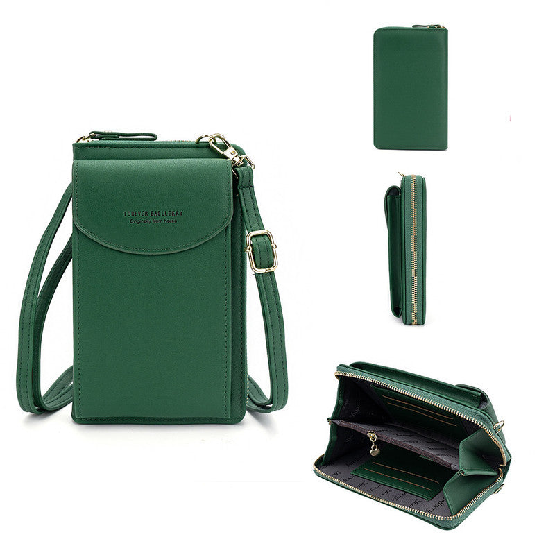 Damen Clutch Geldbörse Mit Handgelenkriemen