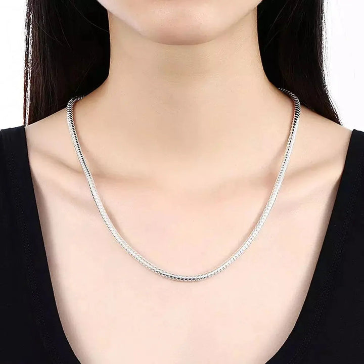 Aliams | 925 3Mm Sterling Silber Schlangen Kette