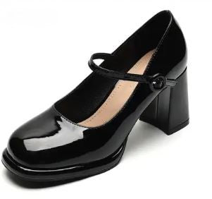 Aliams | Stilvolle Wasserdichte Mary Jane Pumps
