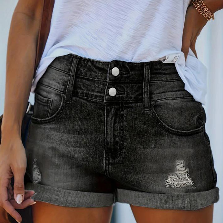 Stretch Denim Shorts für Damen
