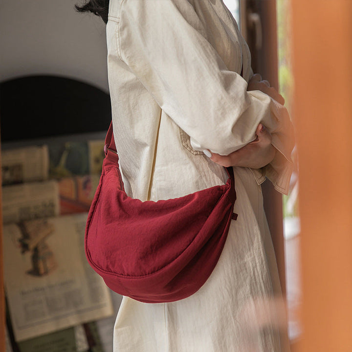 Aliams | Halbmond-Crossbody-Tasche
