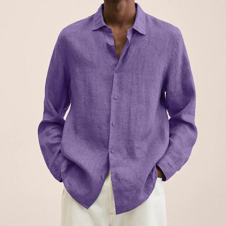 Aliams | Elegantes Leinenhemd für Herren