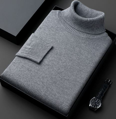 Rollkragenpullover Herren – Weicher Rollkragenpullover Für Winterkomfort