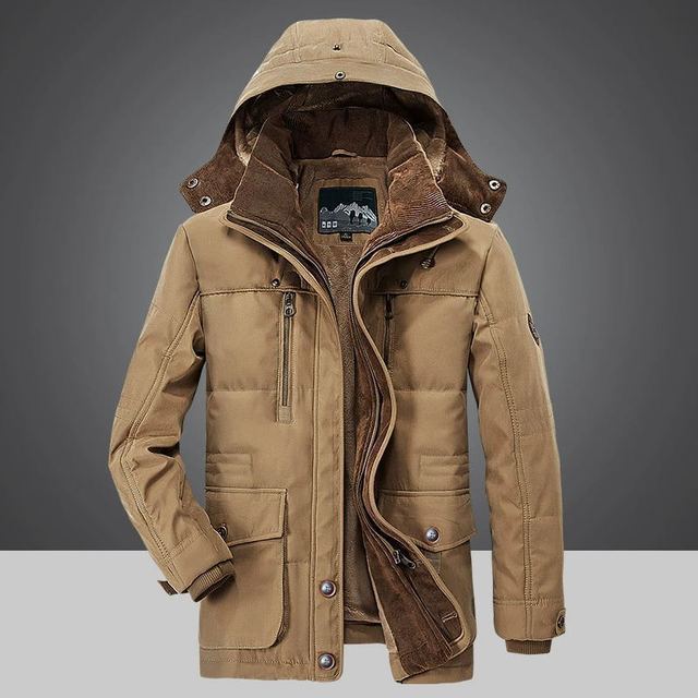 Winter Daunenjacke Für Herren