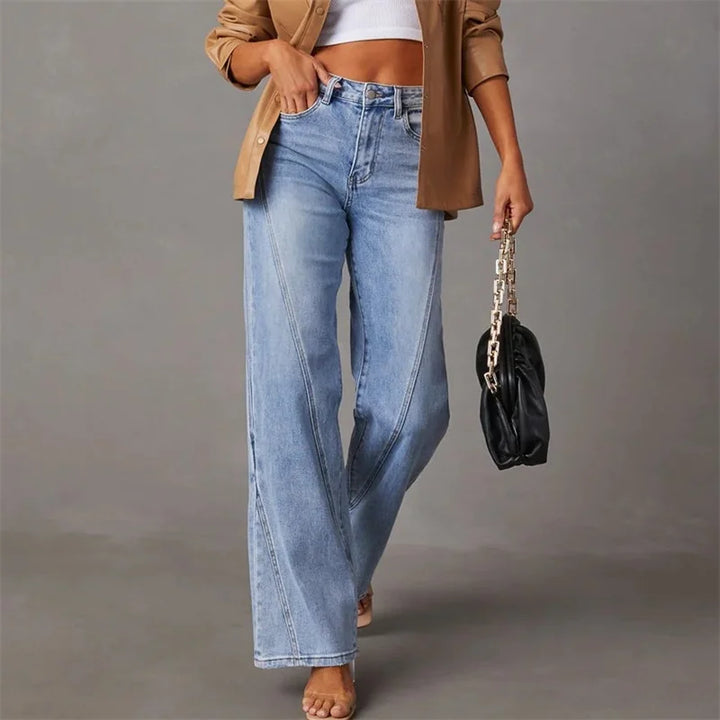 Schlagjeans Aus Denim