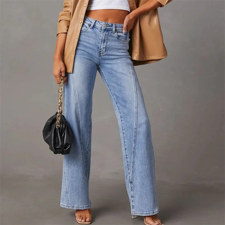 Schlagjeans Aus Denim