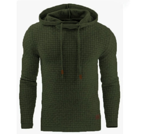 Bequemer Und modischer Herren-Kapuzenpullover Mit Strukturiertem Stoff