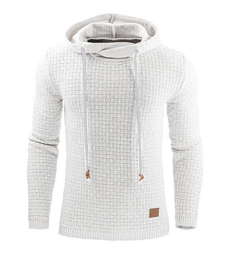 Bequemer Und modischer Herren-Kapuzenpullover Mit Strukturiertem Stoff