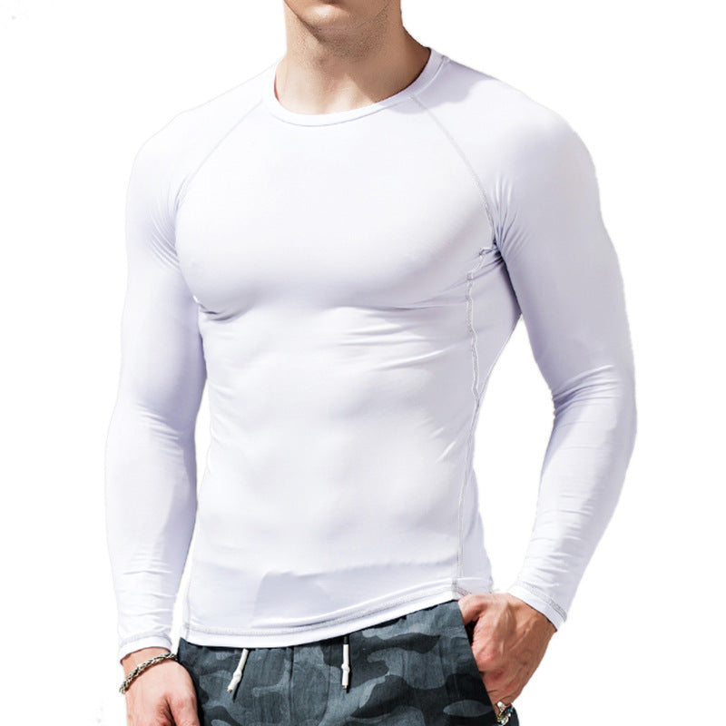 Herren Funktions-Langarmshirt aus atmungsaktivem Material mit sportlicher Passform Aliams