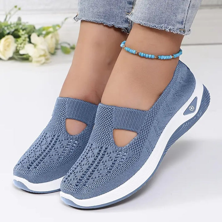Aliams | Atmungsaktive Orthopädische Slip On Sneakers für Damen