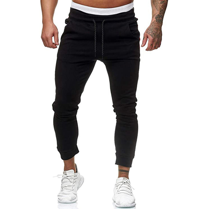 Herren Sportliche Jogginghose mit elastischem Bund und praktischen Taschen Aliams