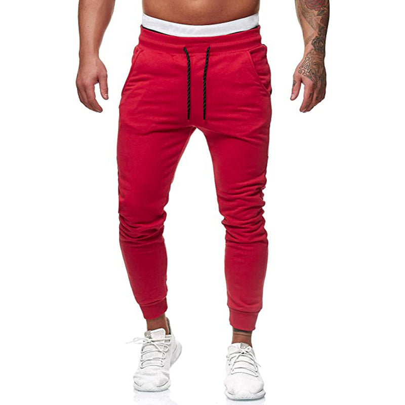 Herren Sportliche Jogginghose mit elastischem Bund und praktischen Taschen Aliams
