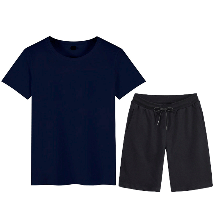 Herren Sportliches T-Shirt und Shorts Set Aliams