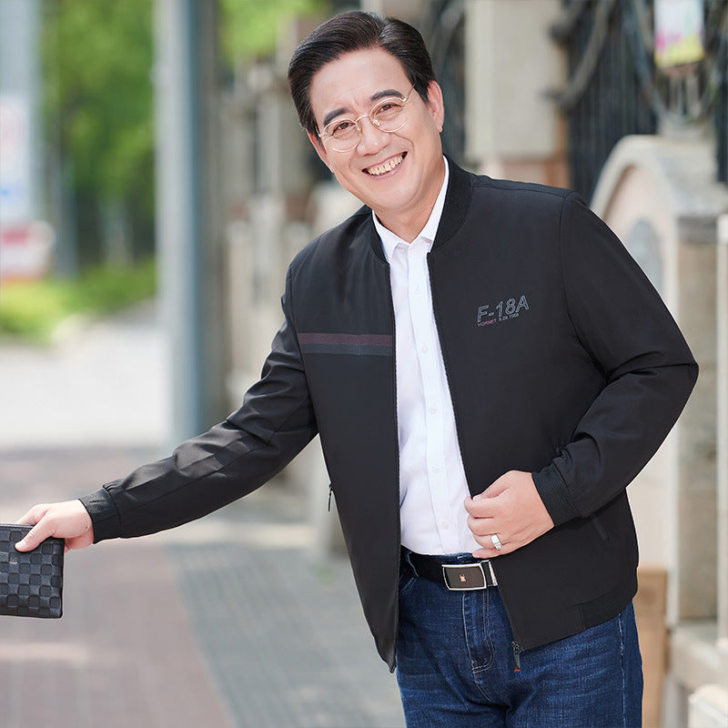 Herren Freizeitjacke mit funktionalem Reißverschluss und stylishem Design Aliams