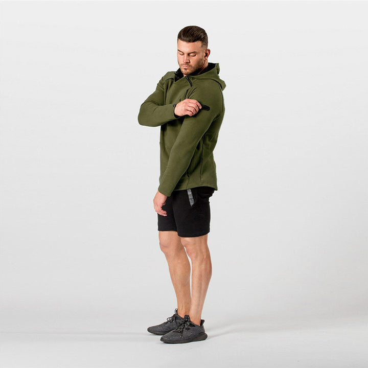 Herren funktionale Kapuzenjacke mit innovativem Schnitt und atmungsaktiven Eigenschaften Aliams