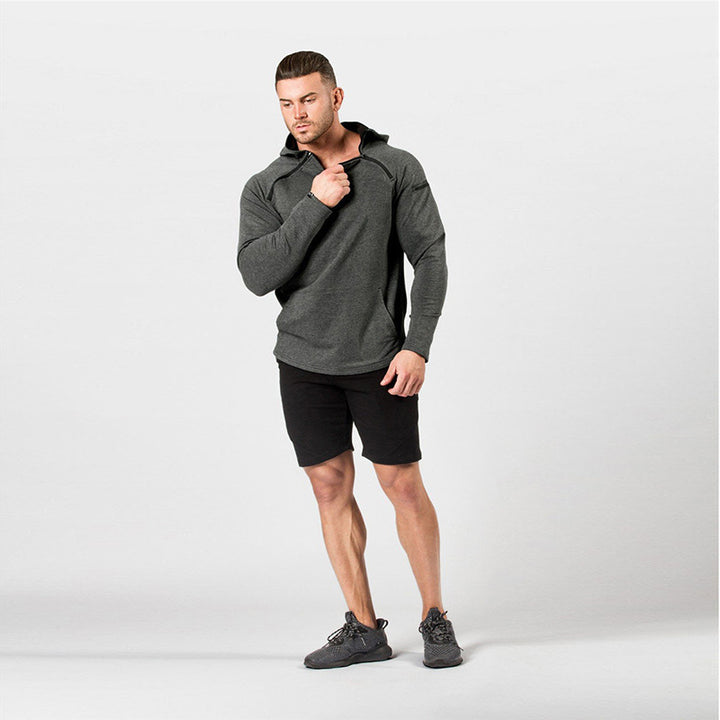 Herren funktionale Kapuzenjacke mit innovativem Schnitt und atmungsaktiven Eigenschaften Aliams