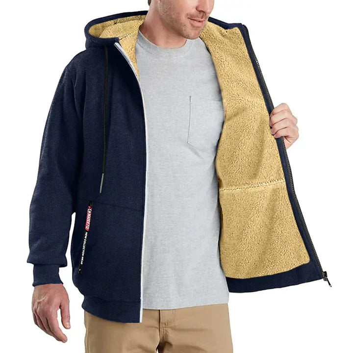 Aliams | Fleecegefütterter Zip-Hoodie