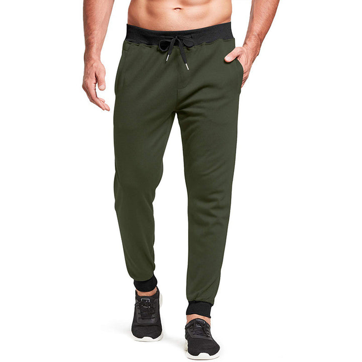 Herren Sportliche Jogginghose mit elastischem Bund und seitlichen Taschen Aliams