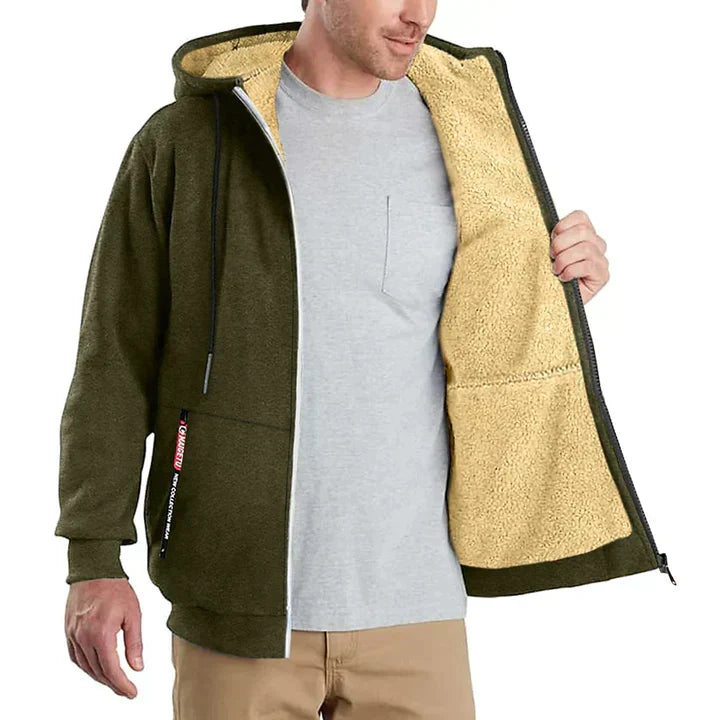Aliams | Fleecegefütterter Zip-Hoodie