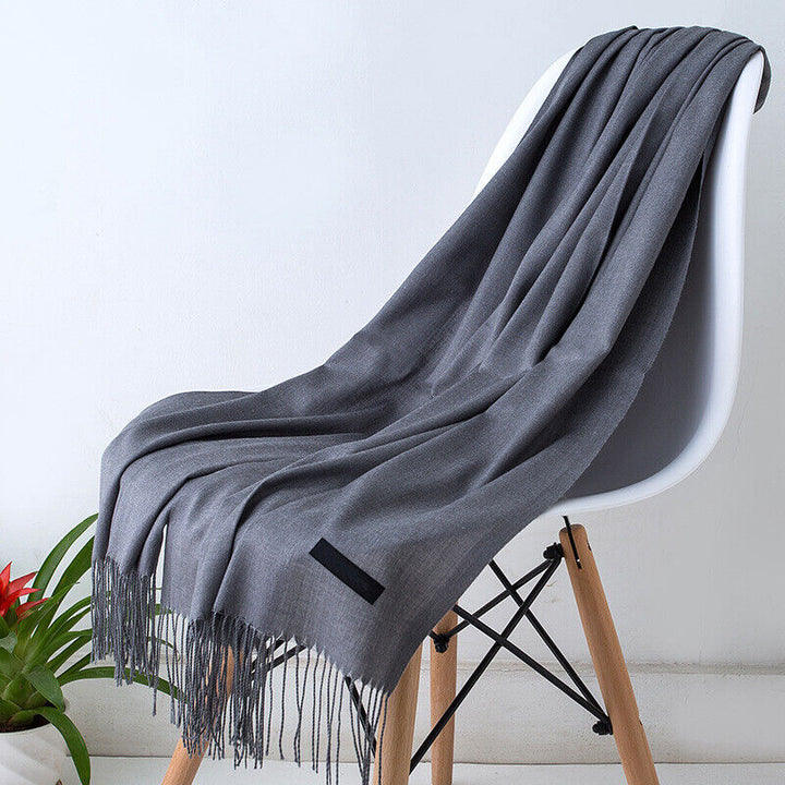 Eleganter Schal Für Damen Lang Und Stilvoll