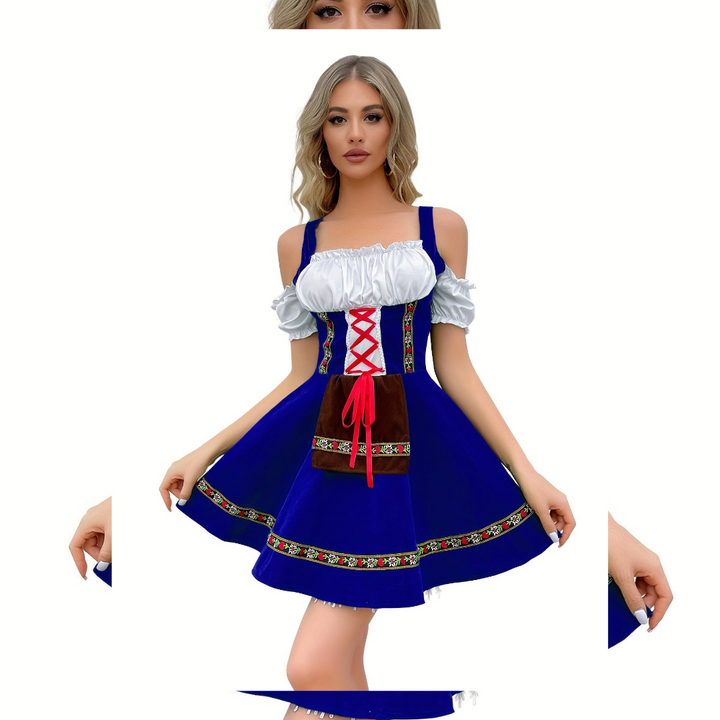 Damen Elegante Oktoberfest Dirndl Kleid | 2024