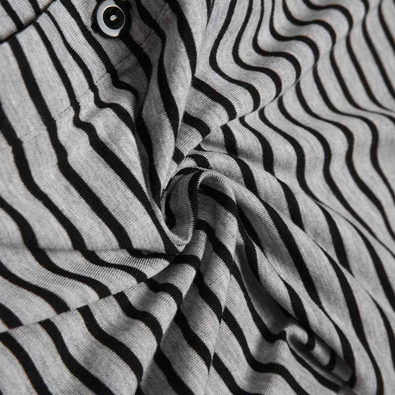 Herren Langarm Schlafanzugset mit komfortablem Knopfdesign Aliams