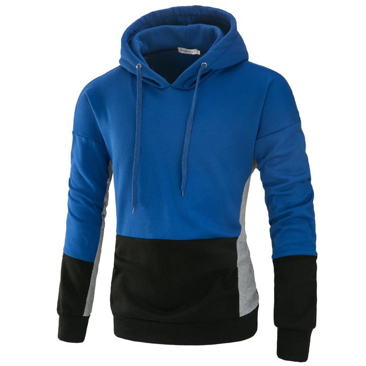 Herren Kapuzenpullover mit stylischem Farbblockdesign Aliams