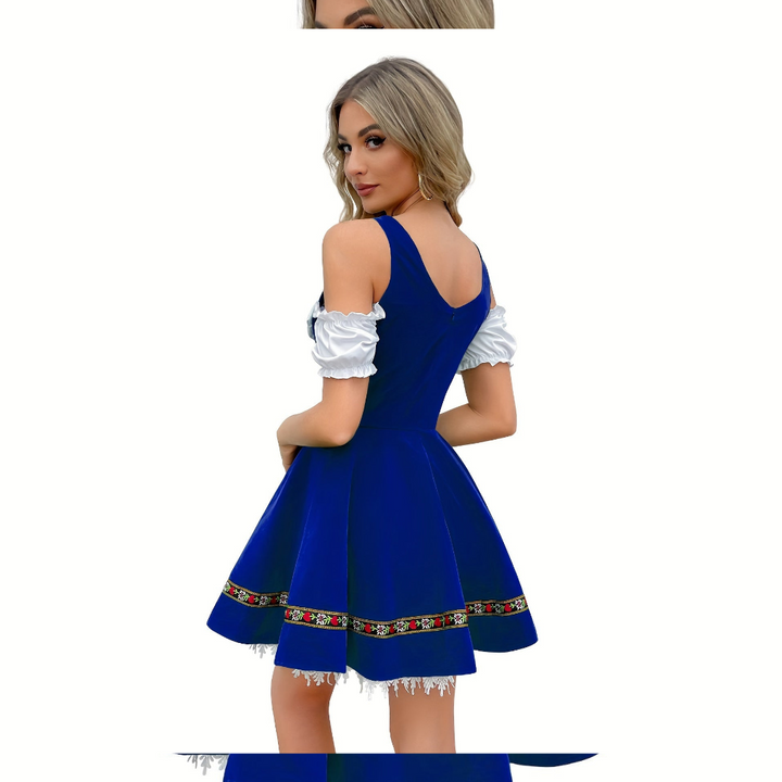 Damen Elegante Oktoberfest Dirndl Kleid | 2024