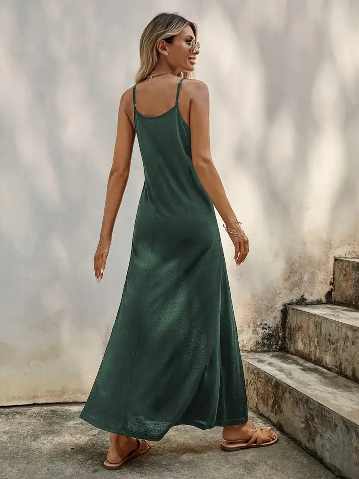 Elegantes ärmelloses Maxikleid