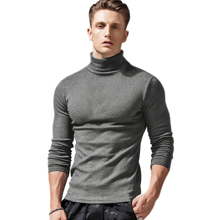 Herren Stehkragenpullover aus weichem Baumwollmix Aliams