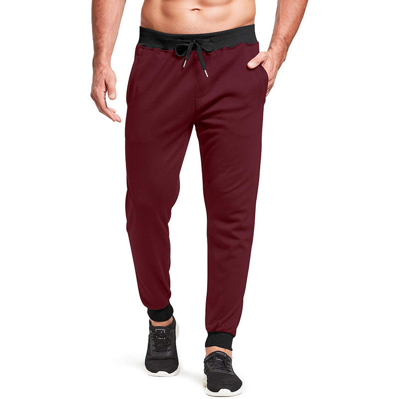 Herren Sportliche Jogginghose mit elastischem Bund Aliams