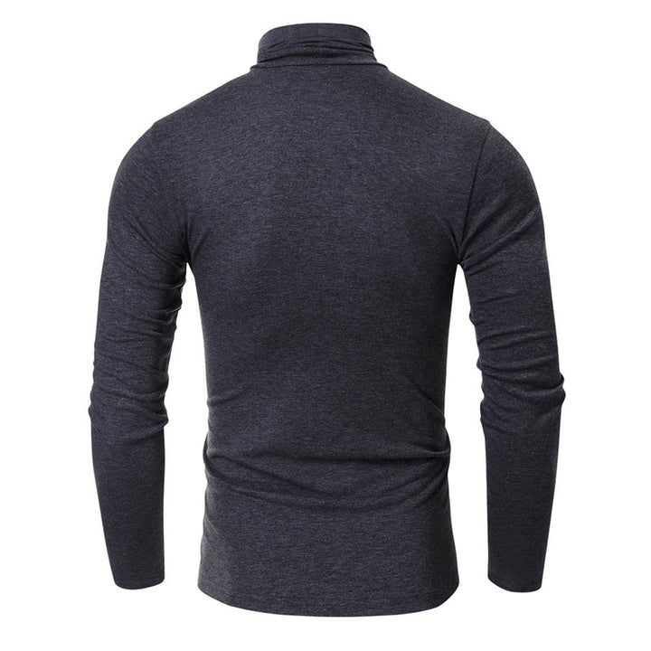 Herren Stehkragenpullover aus weichem Baumwollmix Aliams