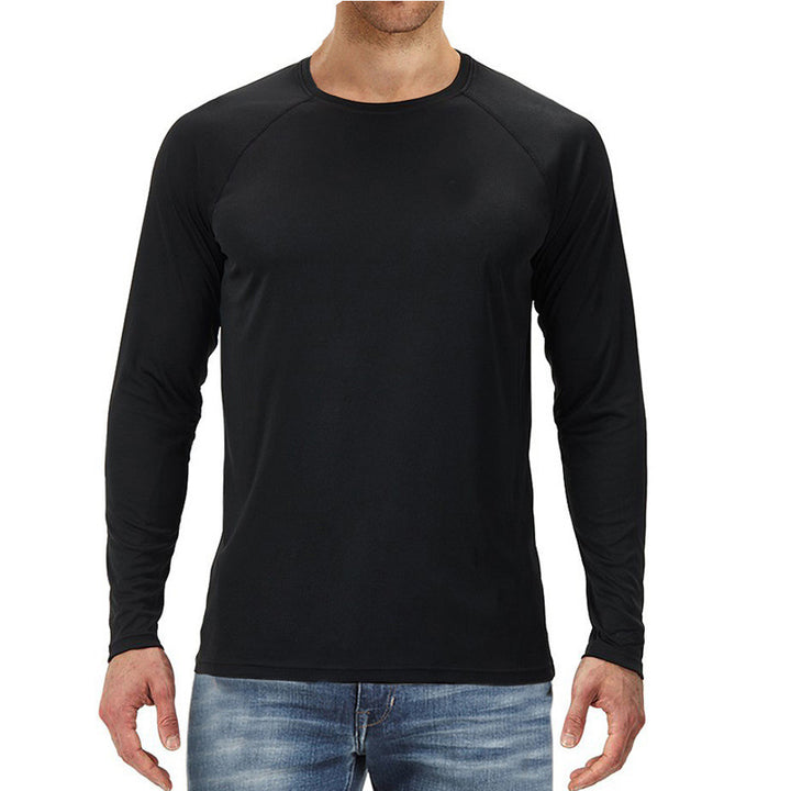 Herren Funktionslangarmshirt aus atmungsaktivem, strapazierfähigem Material Aliams