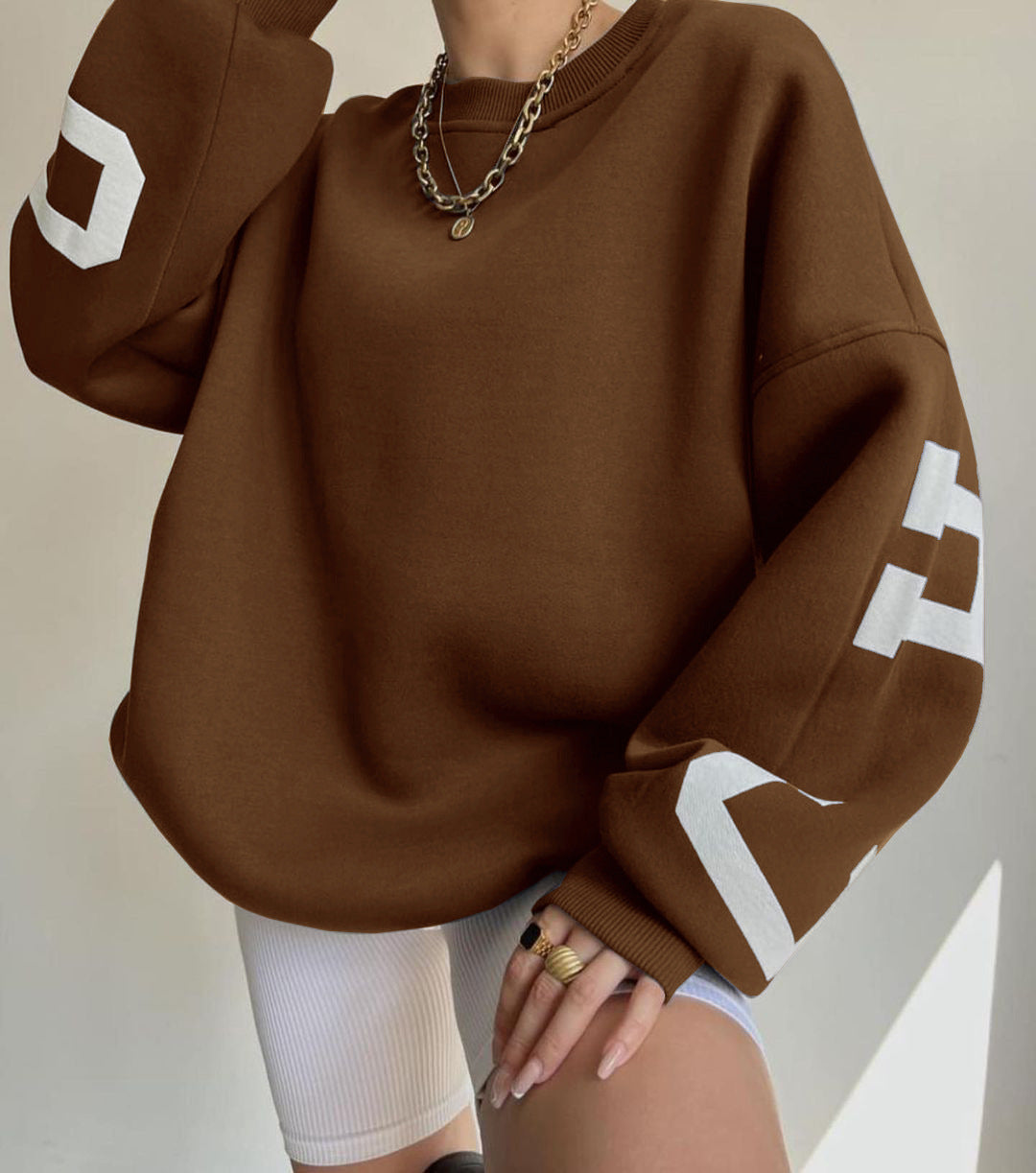 Yaraa | Oversized Sweatshirt Für Damen In Modernem Stil