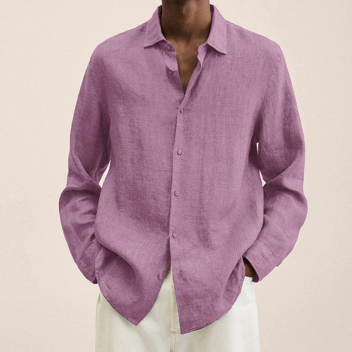 Aliams | Elegantes Leinenhemd für Herren
