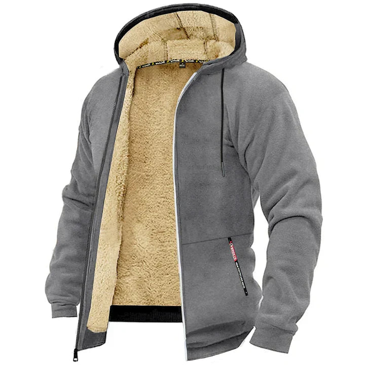 Aliams | Fleecegefütterter Zip-Hoodie