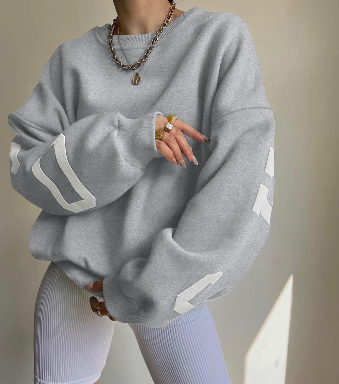 Yaraa | Oversized Sweatshirt Für Damen In Modernem Stil