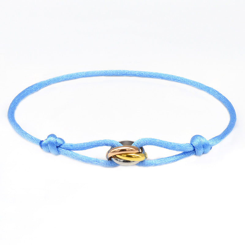 Aliams | Handgefertigtes Paar Edelstahl Diy Tragband
