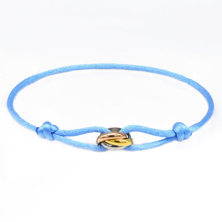 Aliams | Handgefertigtes Paar Edelstahl Diy Tragband