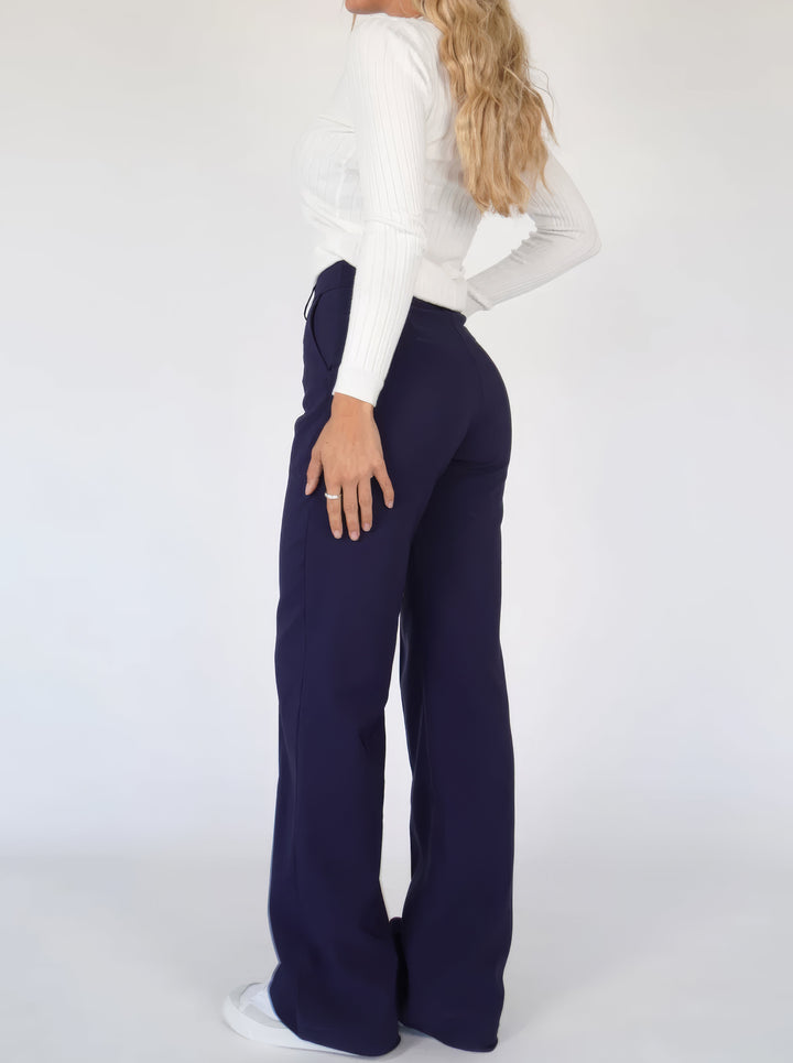 Weite Hose - Hohe Taille