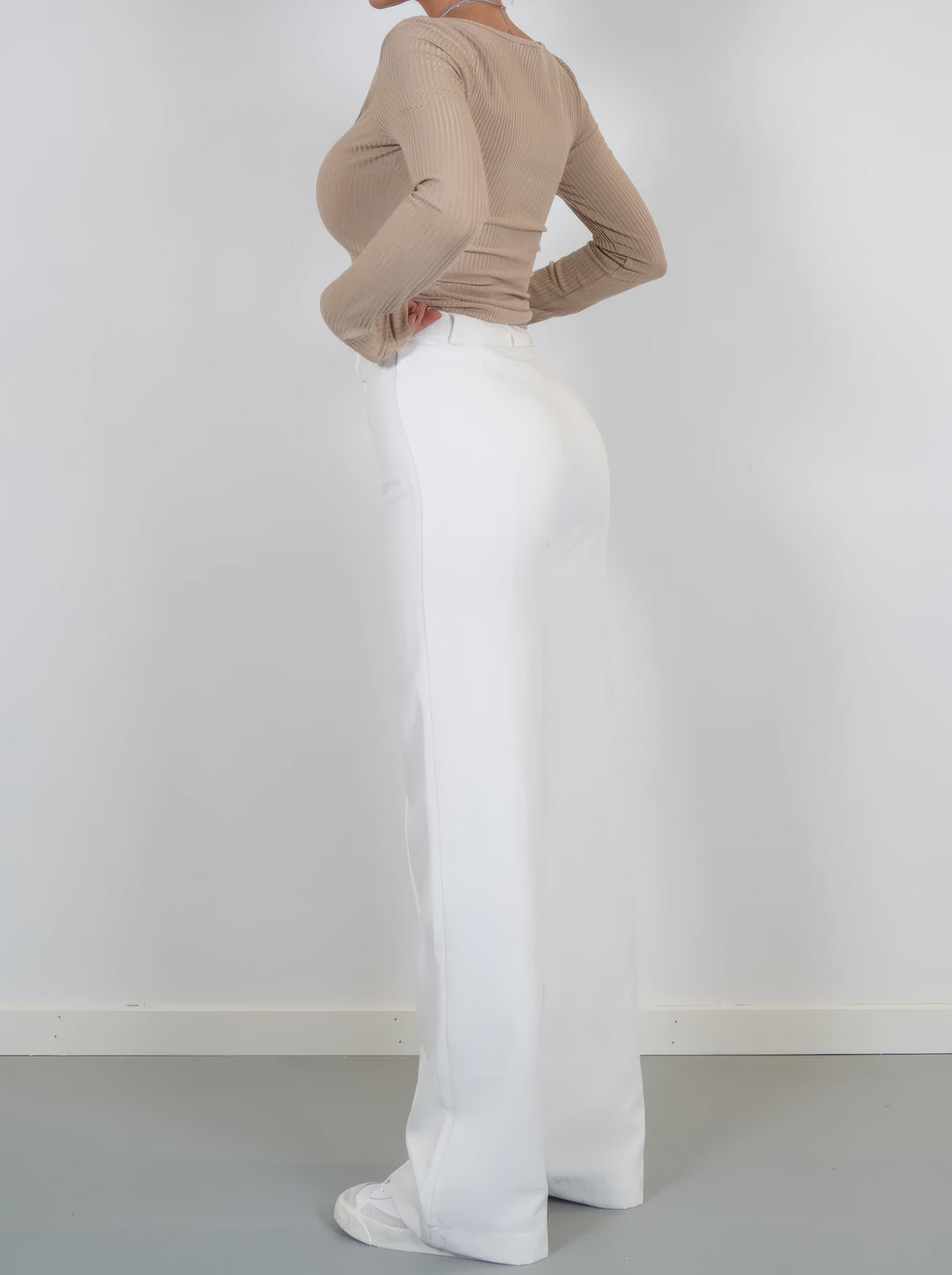 Weite Hose - Hohe Taille